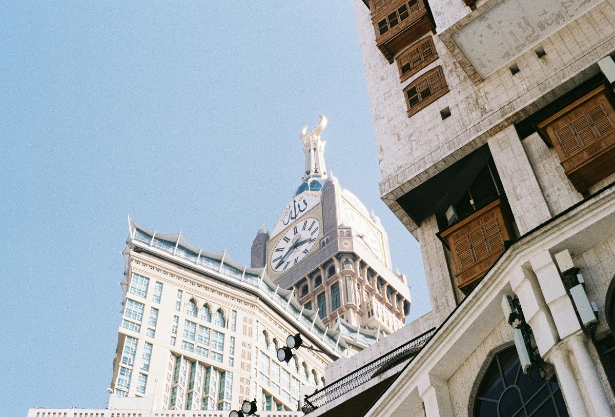 View of Abraj Al Bait Towers in Mecca, Saudi Arabia. d.HOLIDAY Diaverum
